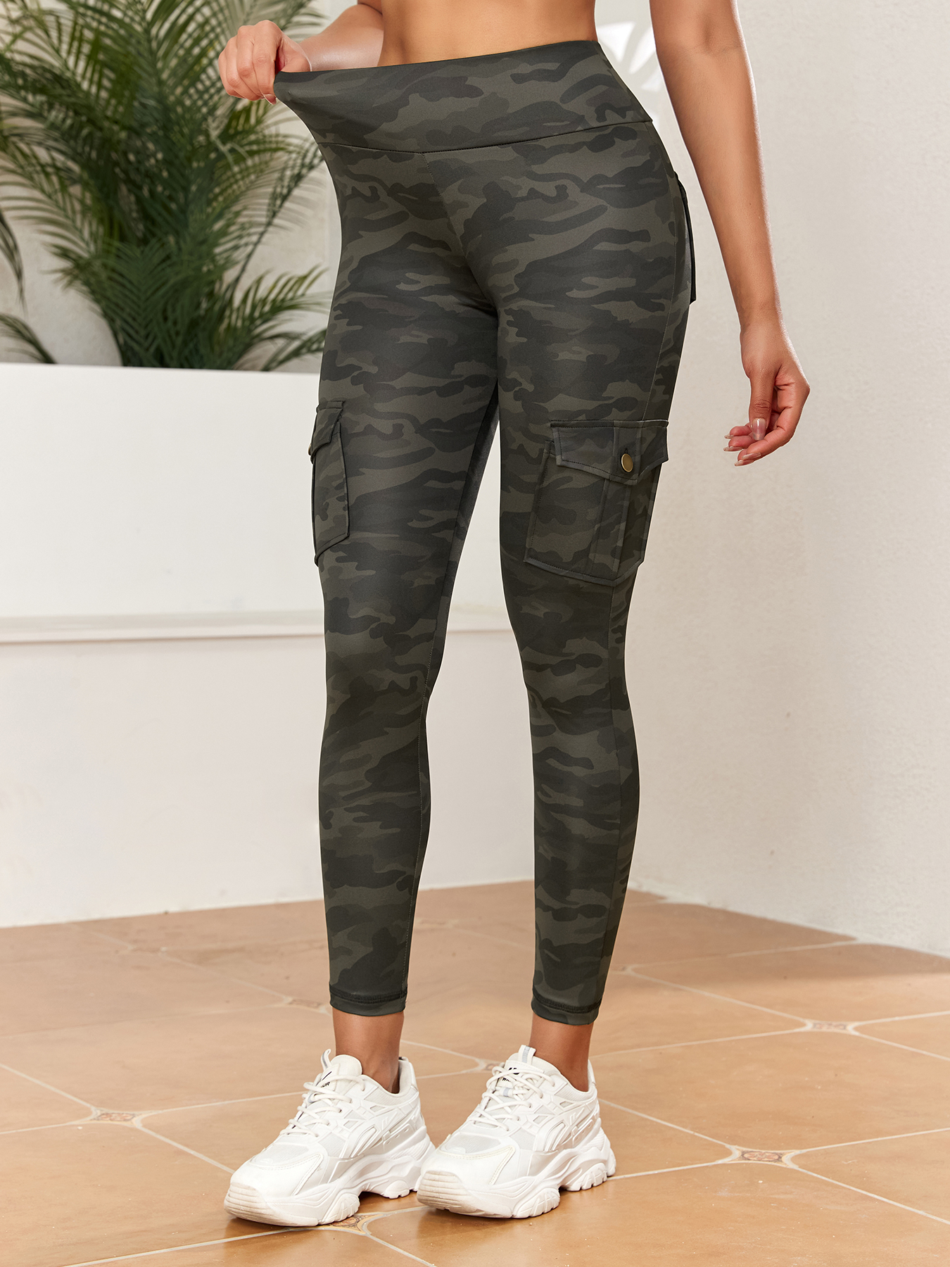 2024 Pockets Camouflage Gym Le - đánh giá và giá Outdoor Sport Leggings
