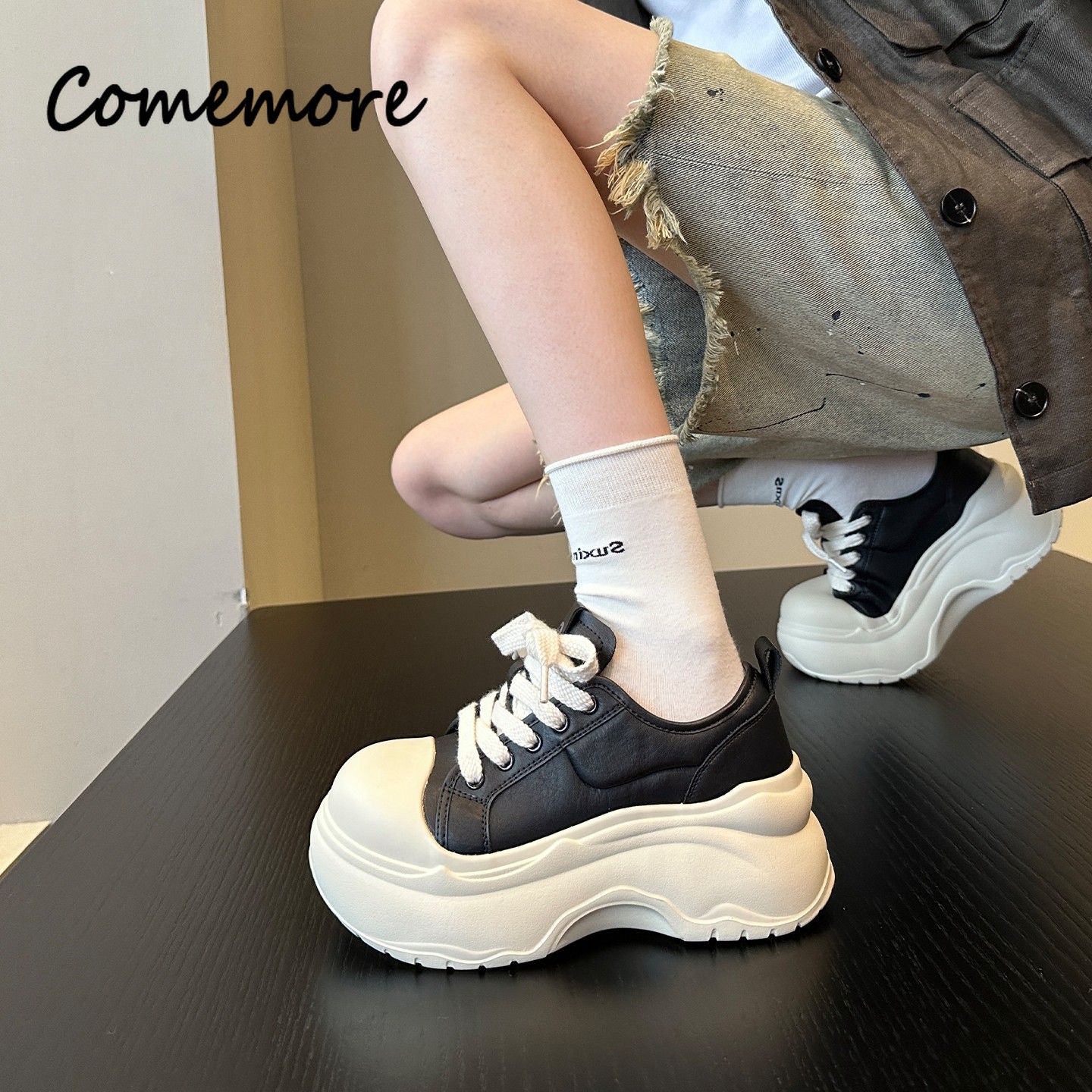 Comemore 7CM Height Increase S - đánh giá và giá Outdoor Sports Shoes