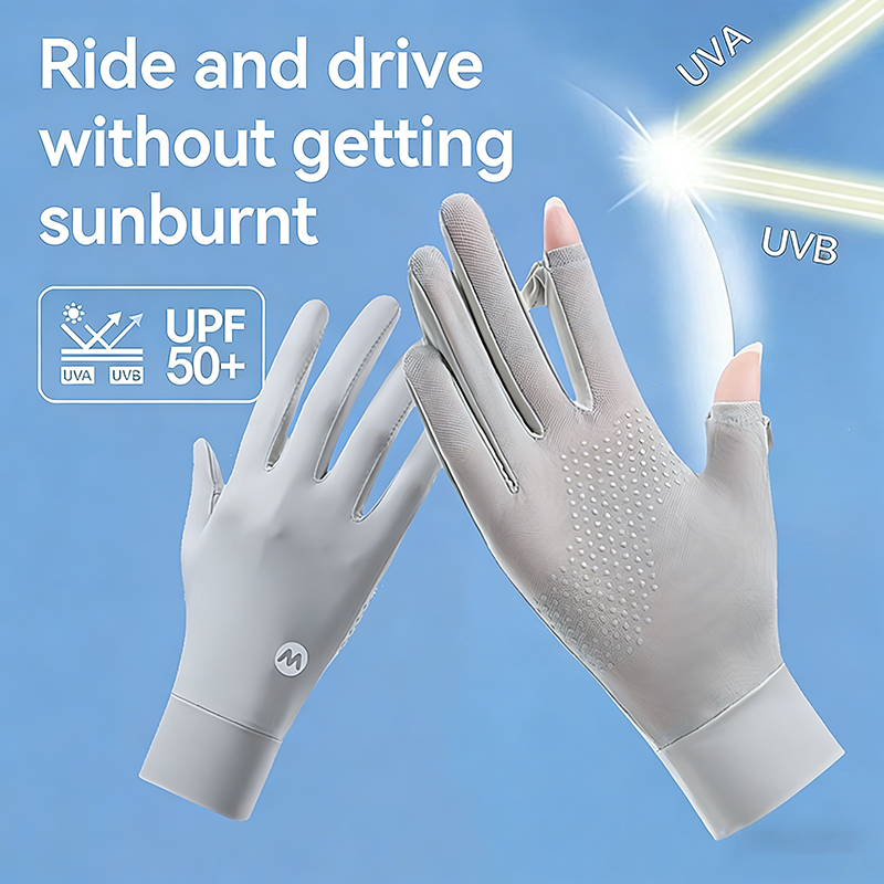 Sunscreen Ice Silk Breathable  - đánh giá và giá Outdoor Sport Gloves