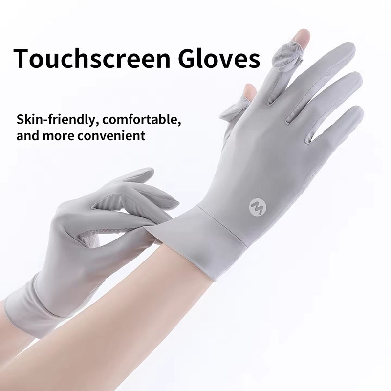 Sunscreen Ice Silk Breathable  - đánh giá và giá Outdoor Sport Gloves