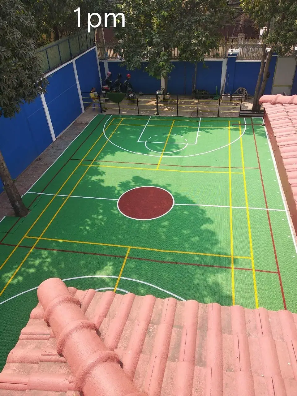 Eco-Friendly Plastic Custom Lo - đánh giá và giá Outdoor Sport Floor Tiles