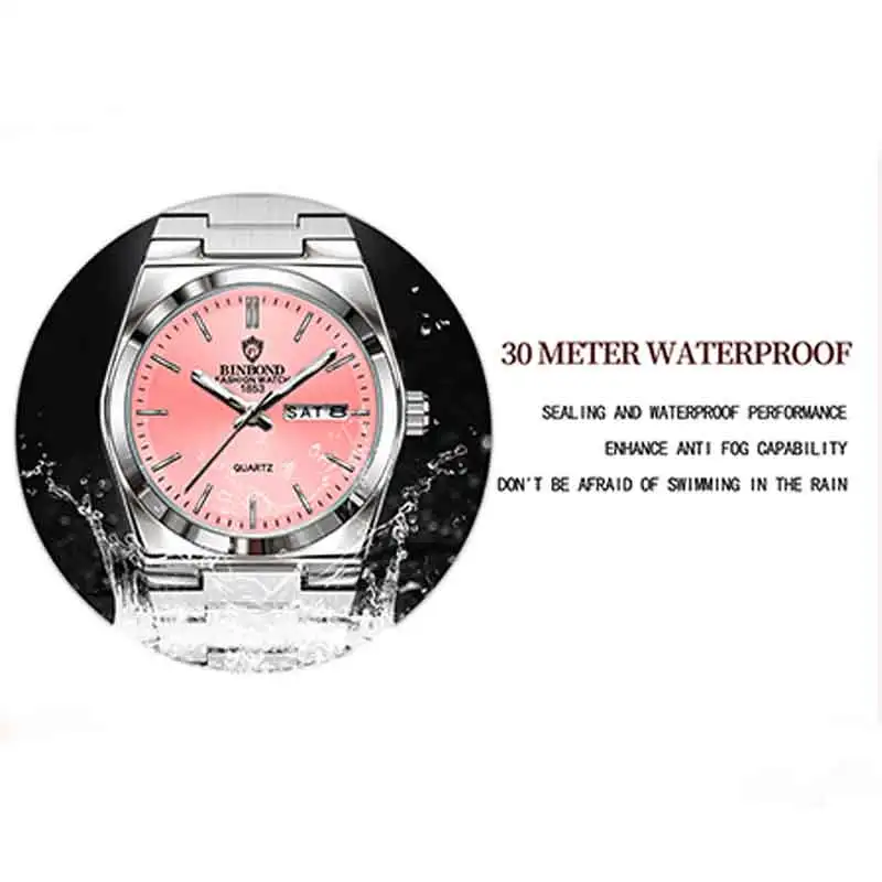 BINBOND Luxury Brand Fashion W - đánh giá và giá Outdoor Sport Watch