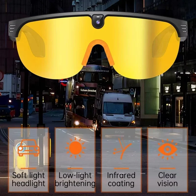 AI Smart Glasses 8MP Pixel 108 - đánh giá và giá Outdoor Sport Camera