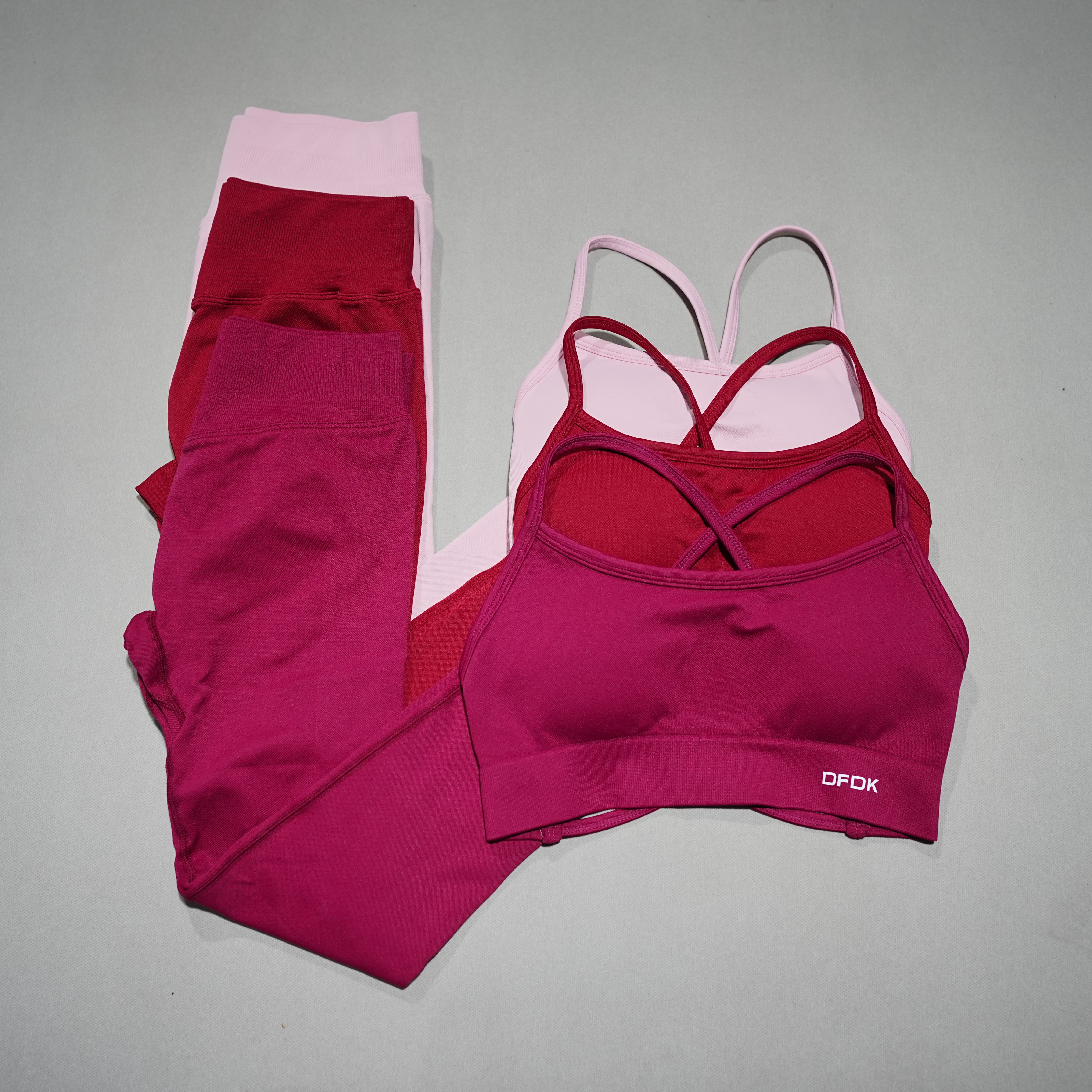 DFDK Women Seamless 2Pcs Worko - đánh giá và giá Outdoor Sport Leggings