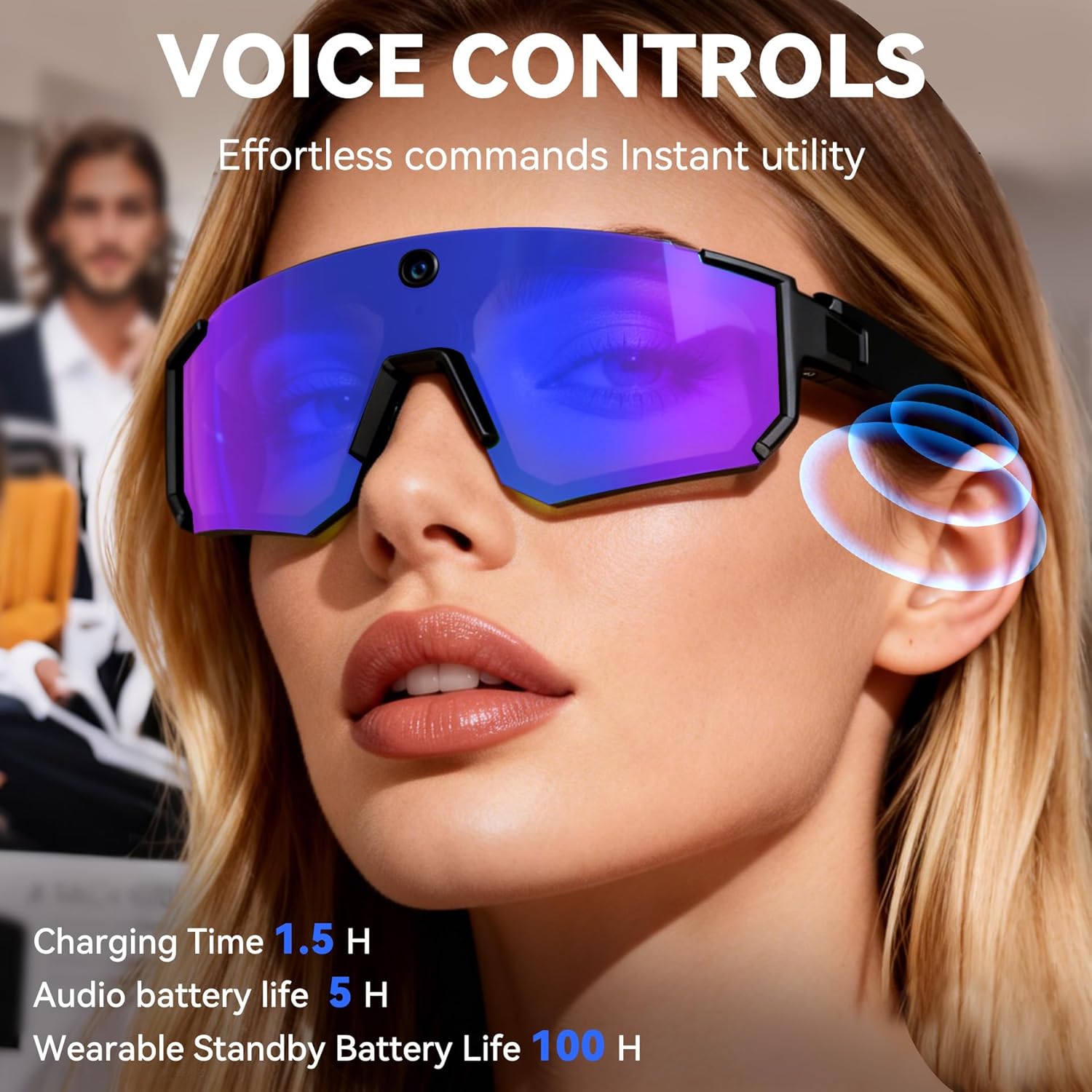 AI Smart Glasses with Camera H - đánh giá và giá Outdoor Sport Camera