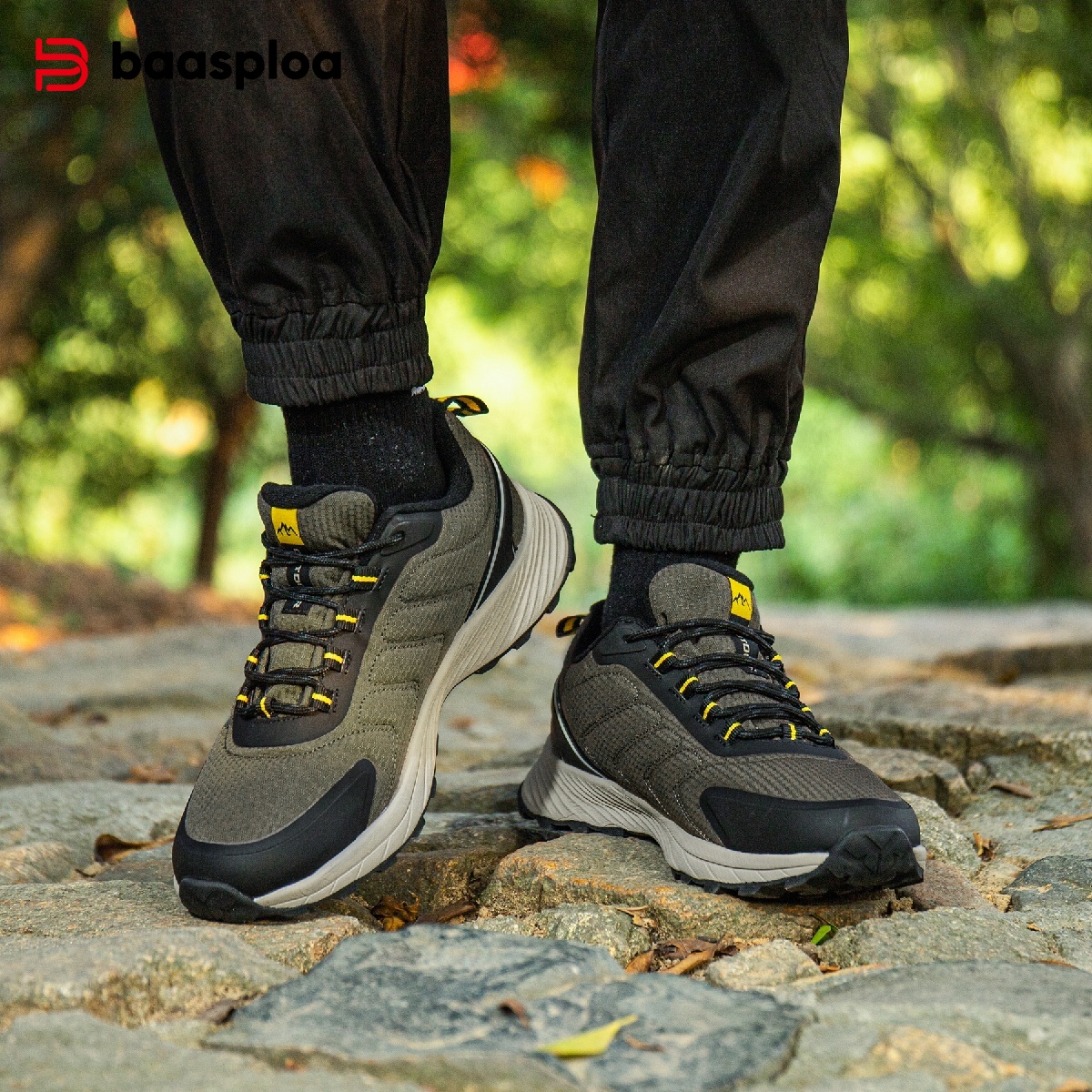 Baasploa Men Hiking Shoes Bran - đánh giá và giá Climbing Shoe Beginner