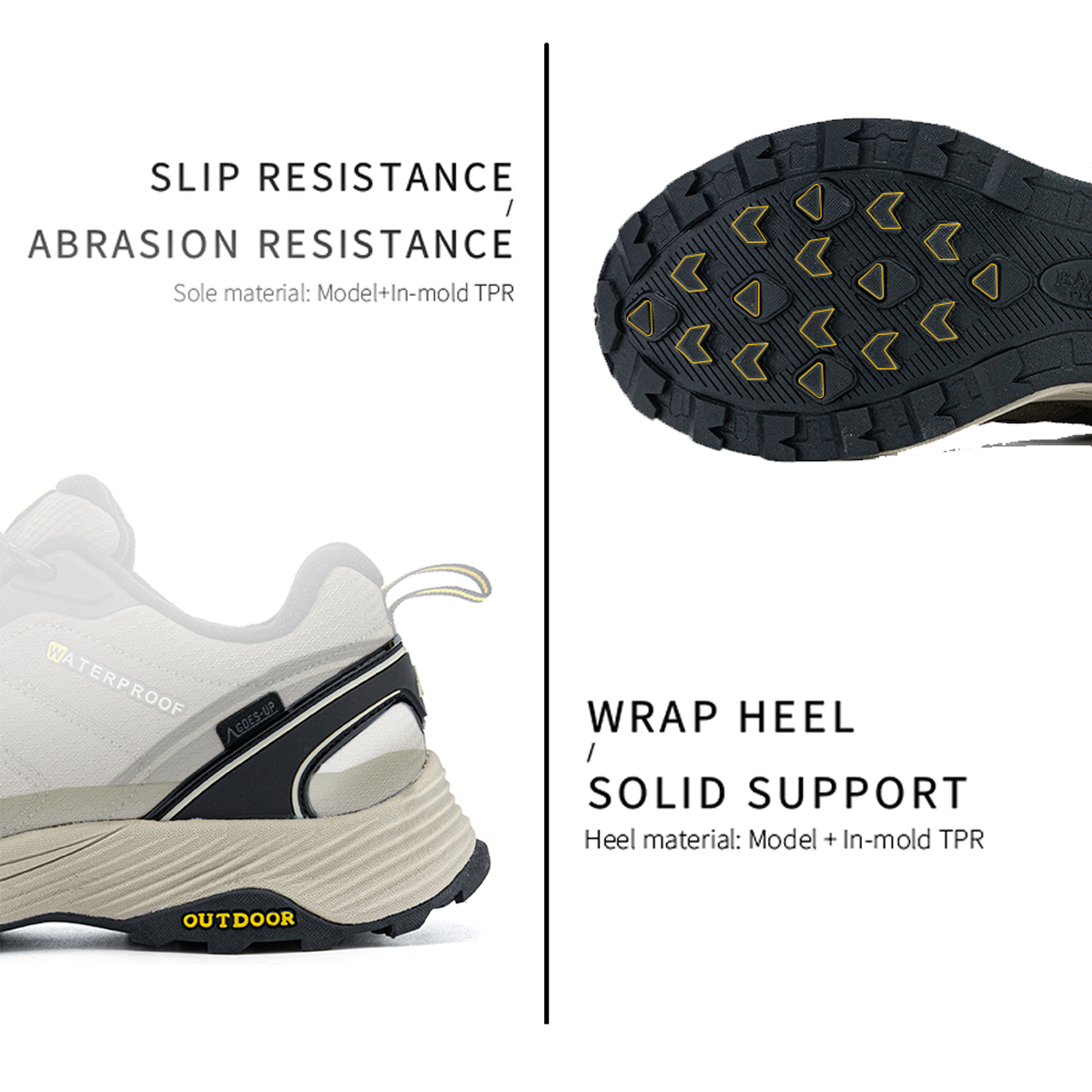 Baasploa Men Hiking Shoes Bran - đánh giá và giá Climbing Shoe Beginner