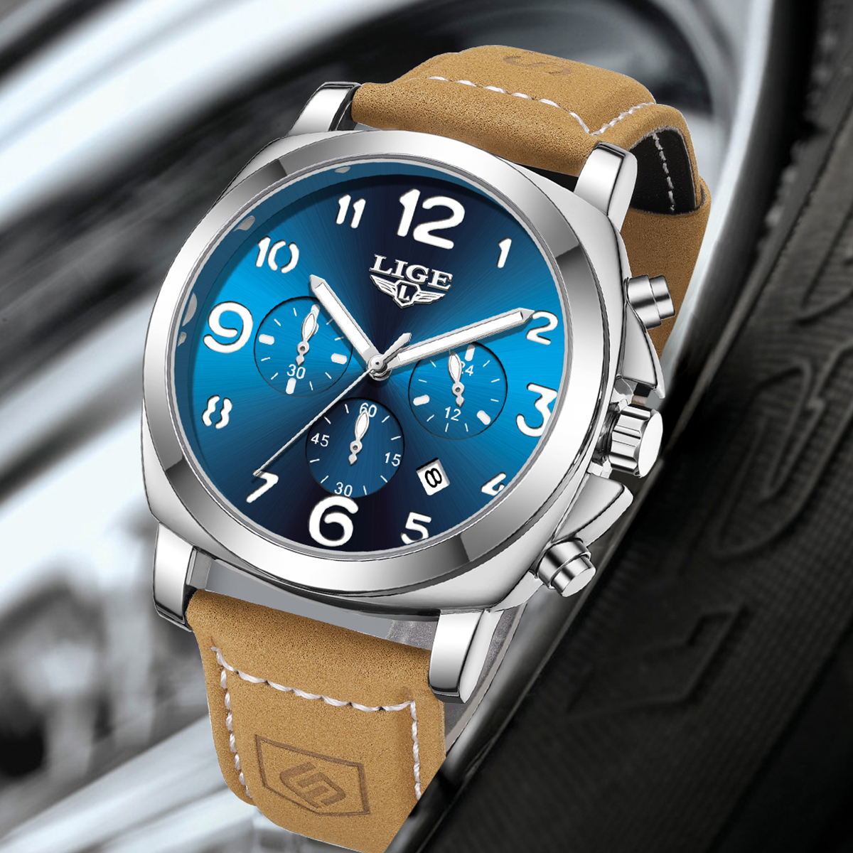 LIGE Casual Outdoor Quartz Man - đánh giá và giá Outdoor Sport Watch