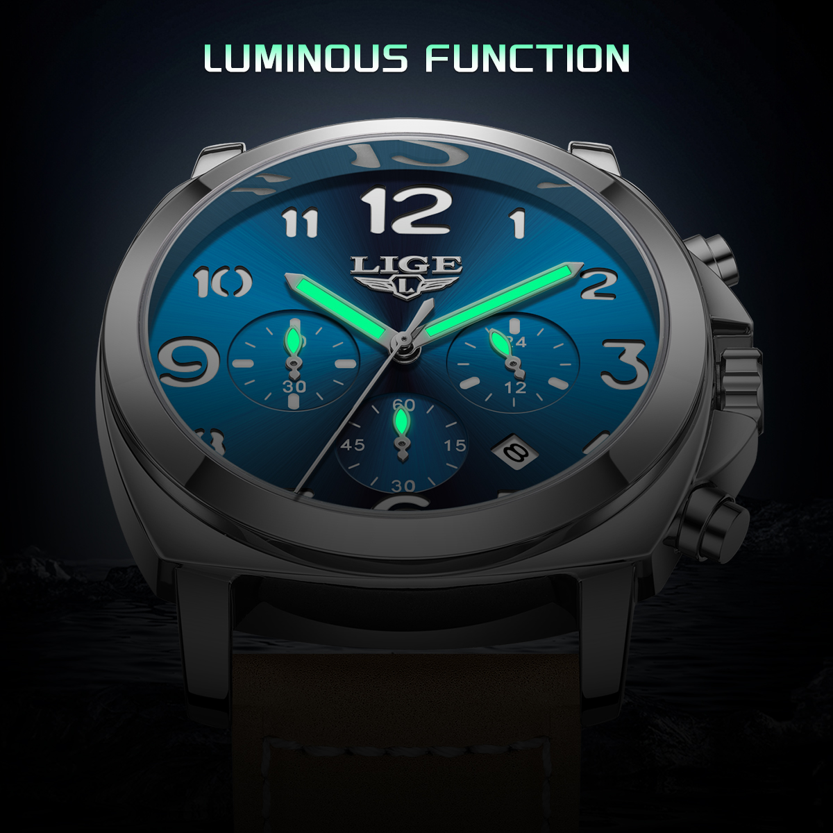 LIGE Casual Outdoor Quartz Man - đánh giá và giá Outdoor Sport Watch