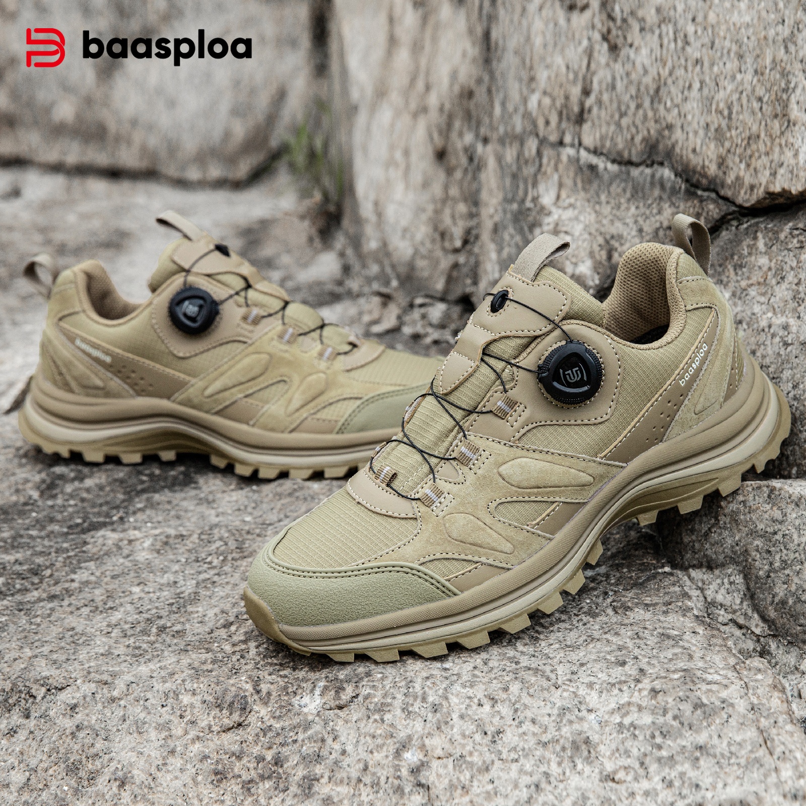 Baasploa Men Hiking Shoes Leat - đánh giá và giá Climbing Shoe Beginner