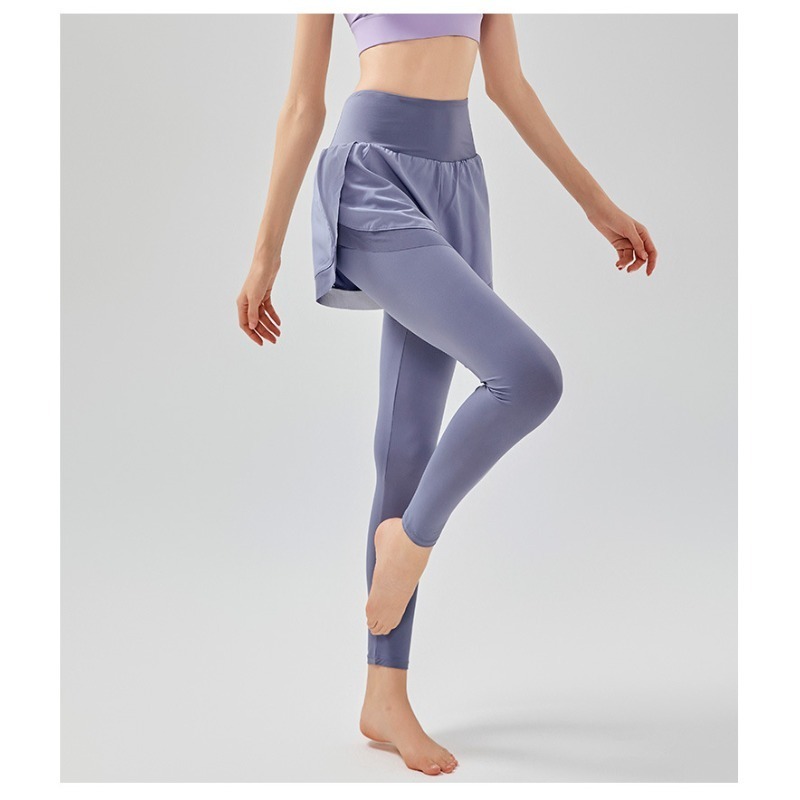 Women Fake Two Pieces Leggings - đánh giá và giá Outdoor Sport Leggings