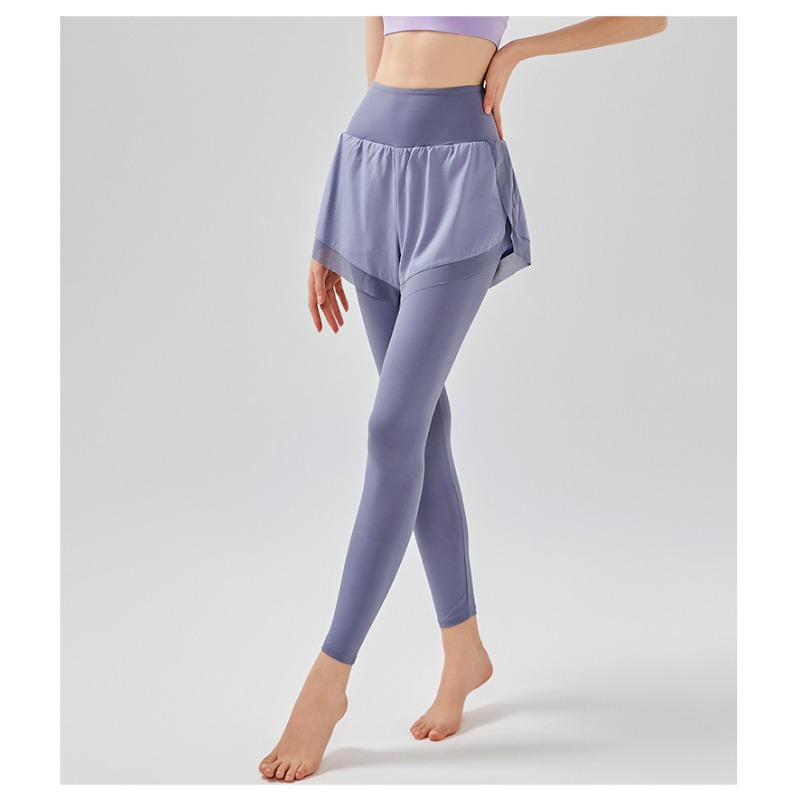Women Fake Two Pieces Leggings - đánh giá và giá Outdoor Sport Leggings