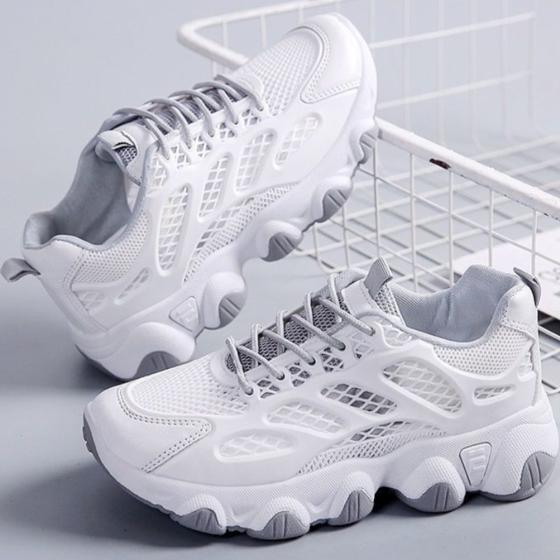 Breathable Mesh Chunky Sneaker - đánh giá và giá Outdoor Sports Shoes