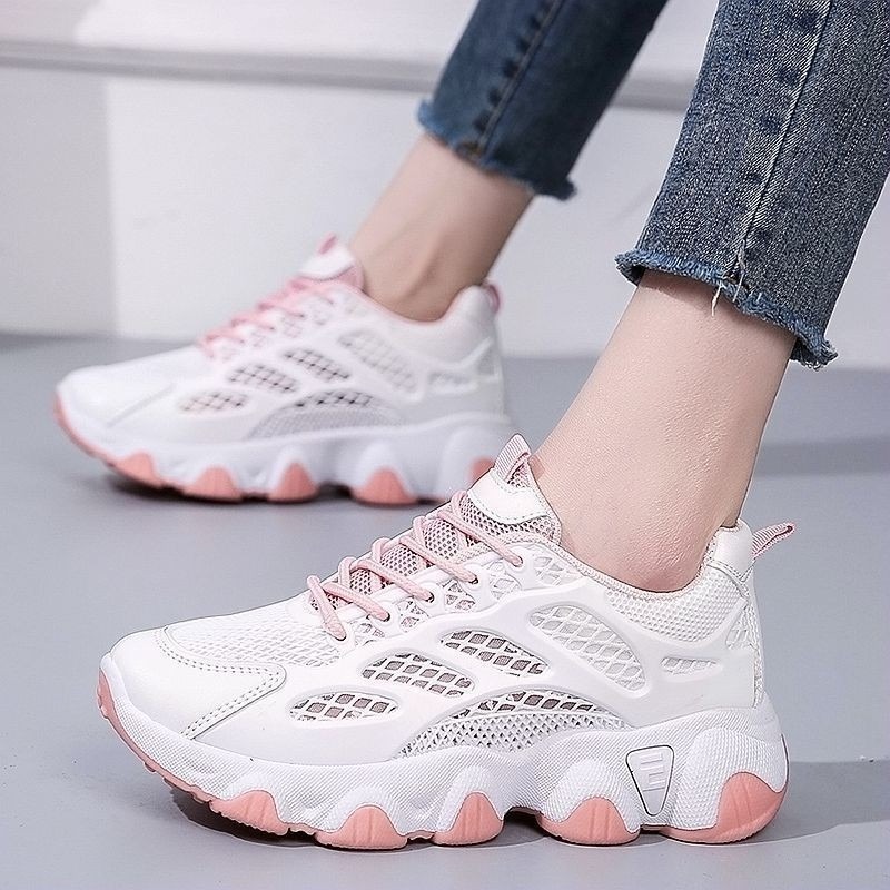 Breathable Mesh Chunky Sneaker - đánh giá và giá Outdoor Sports Shoes