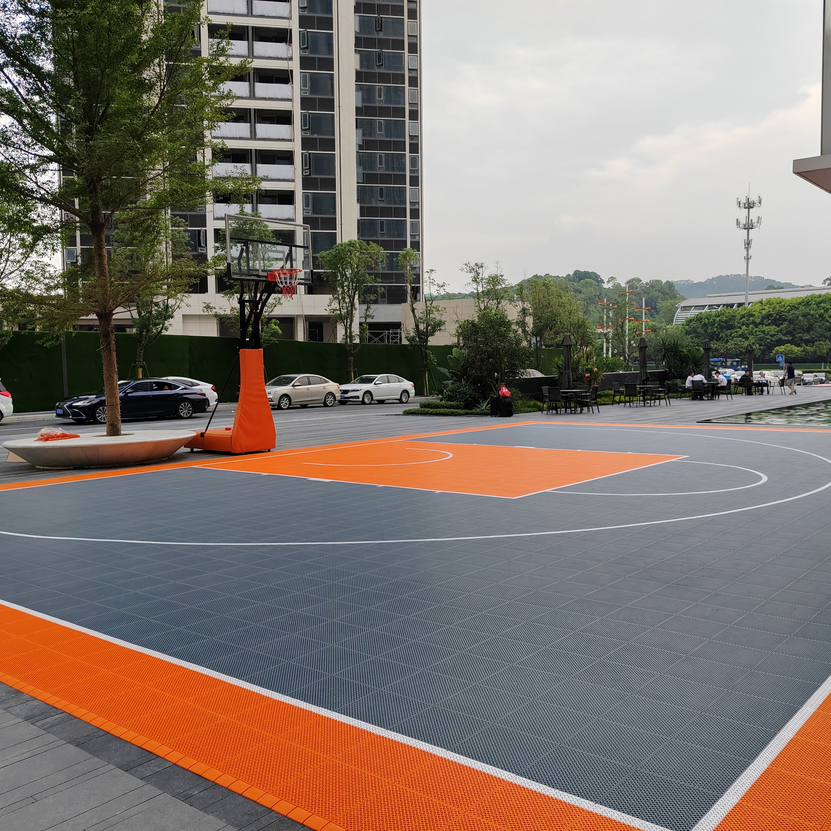 OEM Customized Indoor/Outdoor  - đánh giá và giá Outdoor Sport Floor Tiles
