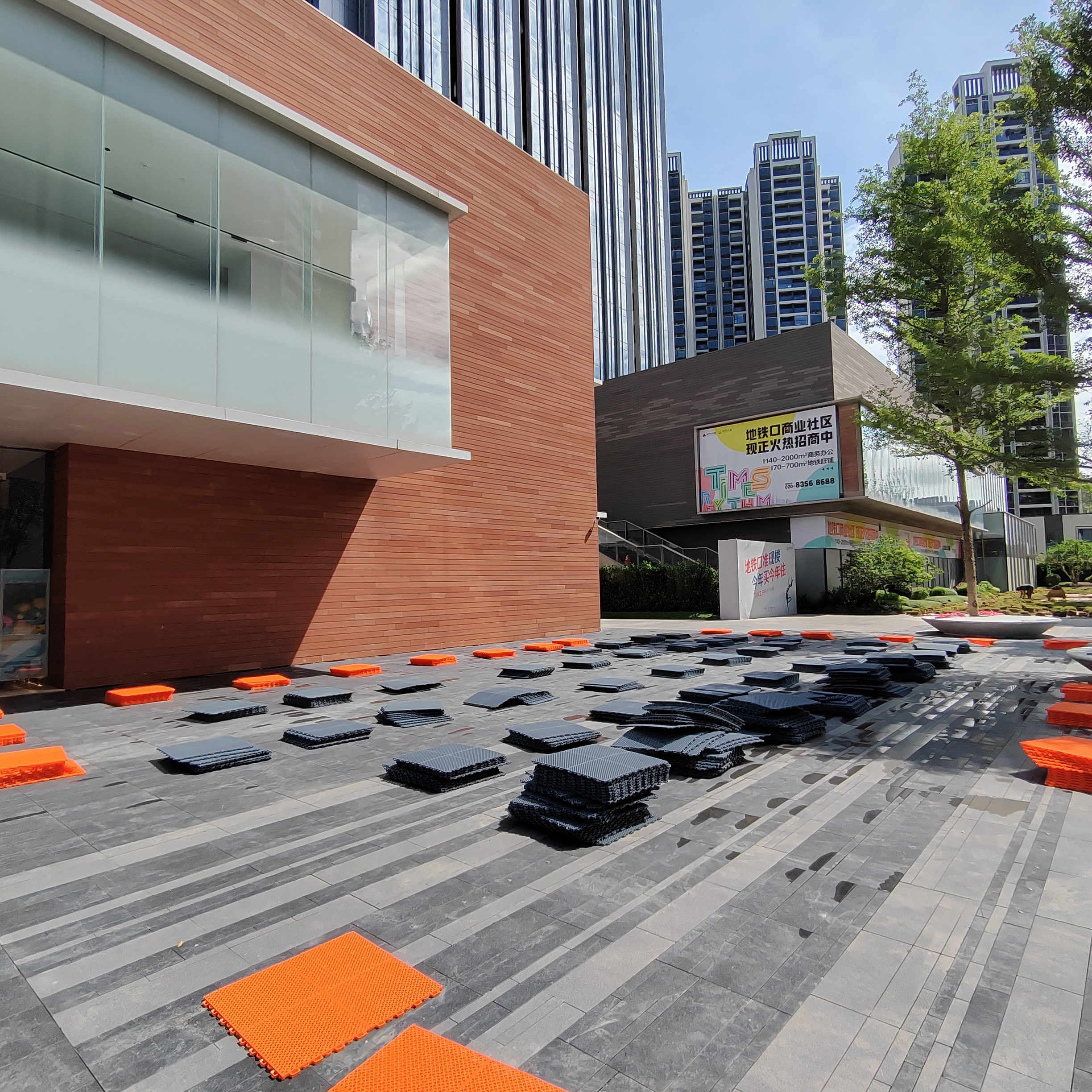 OEM Customized Indoor/Outdoor  - đánh giá và giá Outdoor Sport Floor Tiles