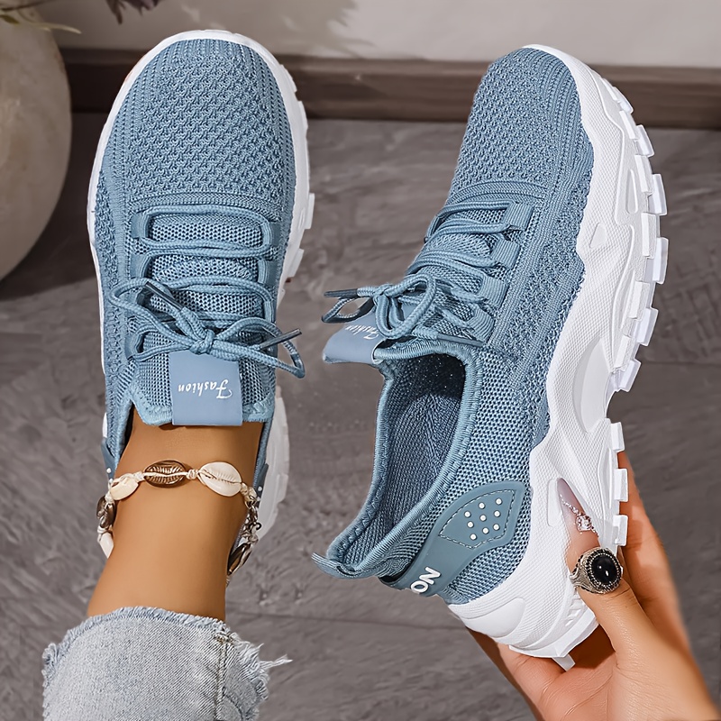 Breathable Knit Sneakers Fashi - đánh giá và giá Outdoor Sports Shoes