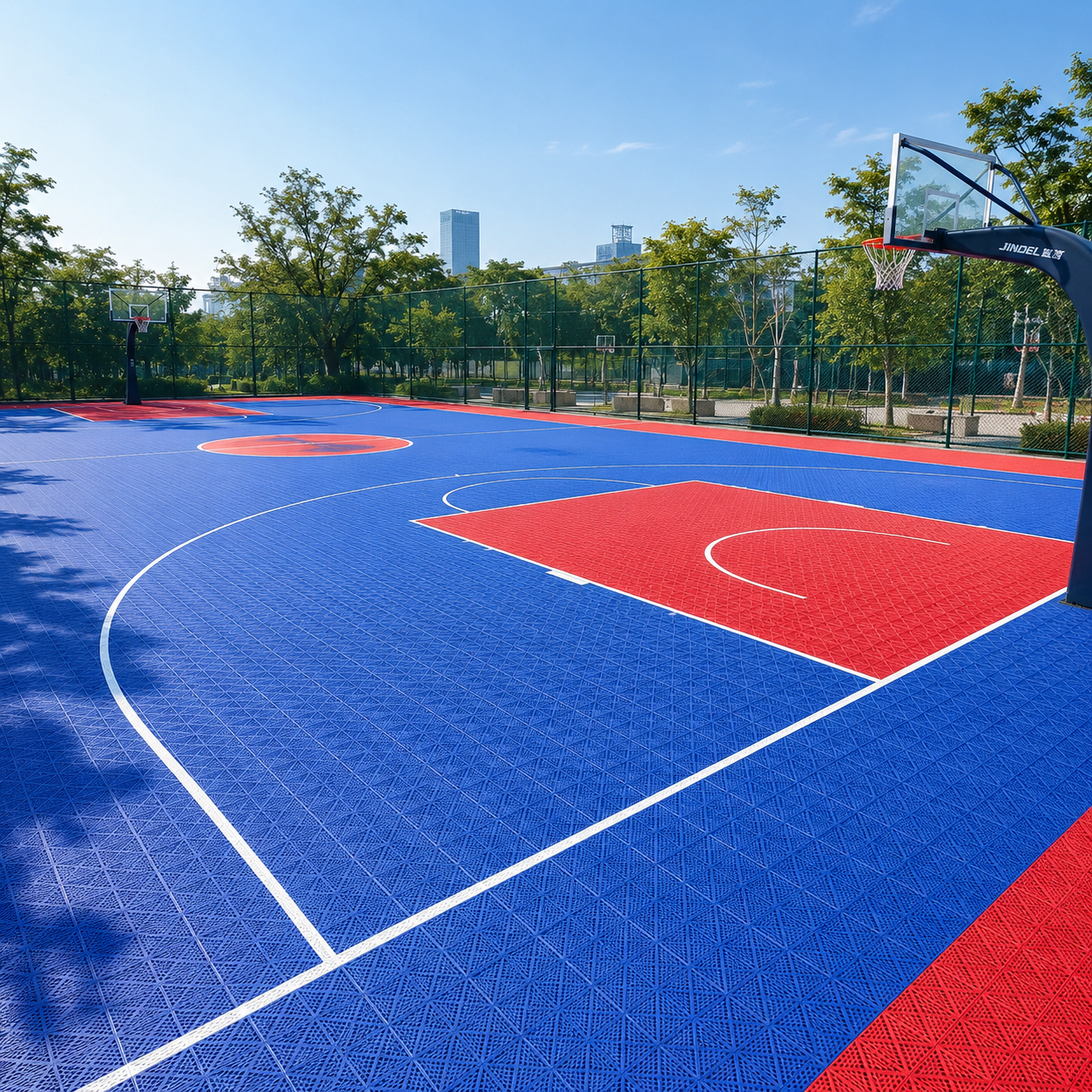 Intelligent pp Interlocking Po - đánh giá và giá Outdoor Sport Floor Tiles