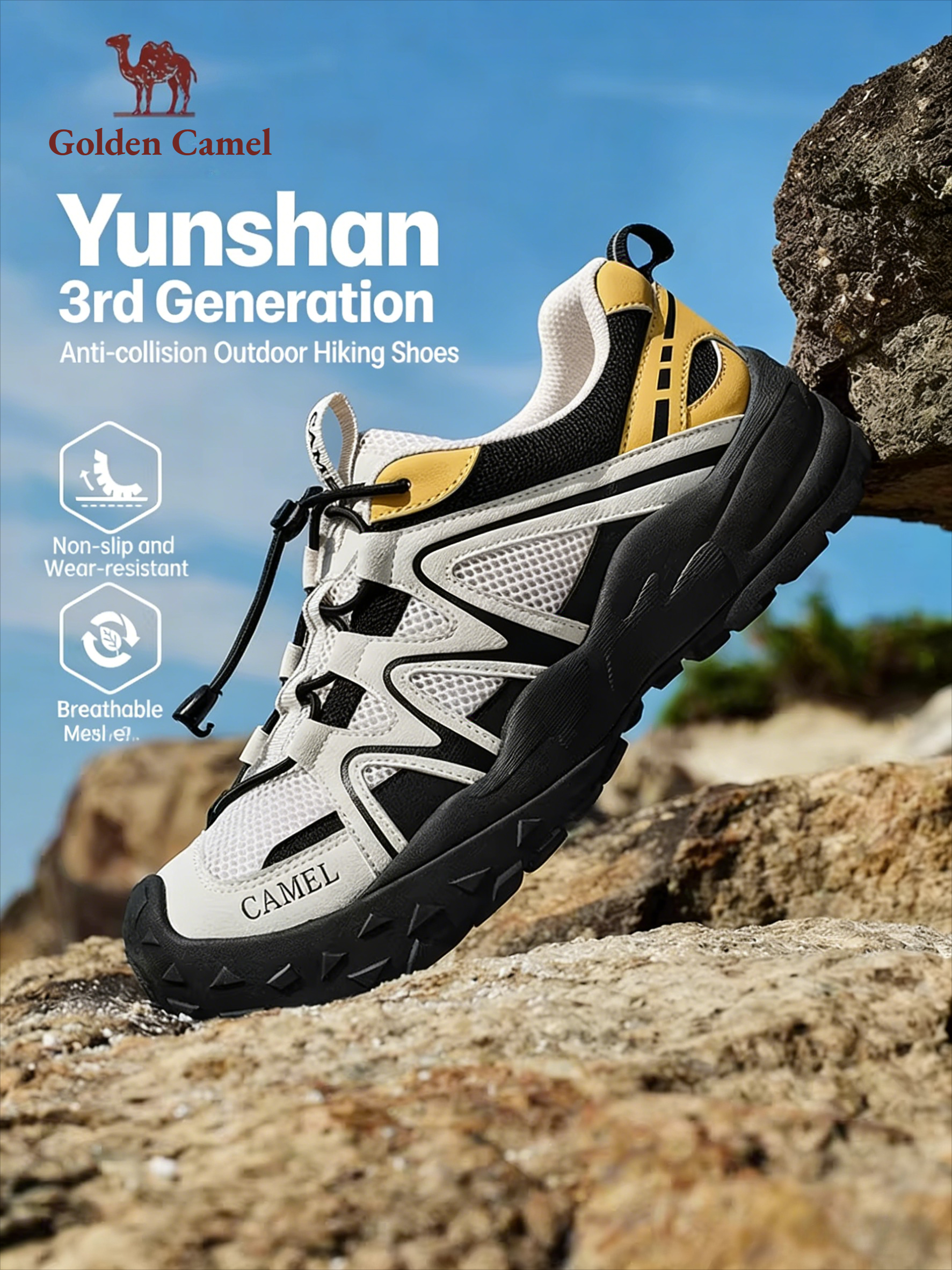Golden Camel Yunshan 3 Generat - đánh giá và giá Climbing Shoe Beginner