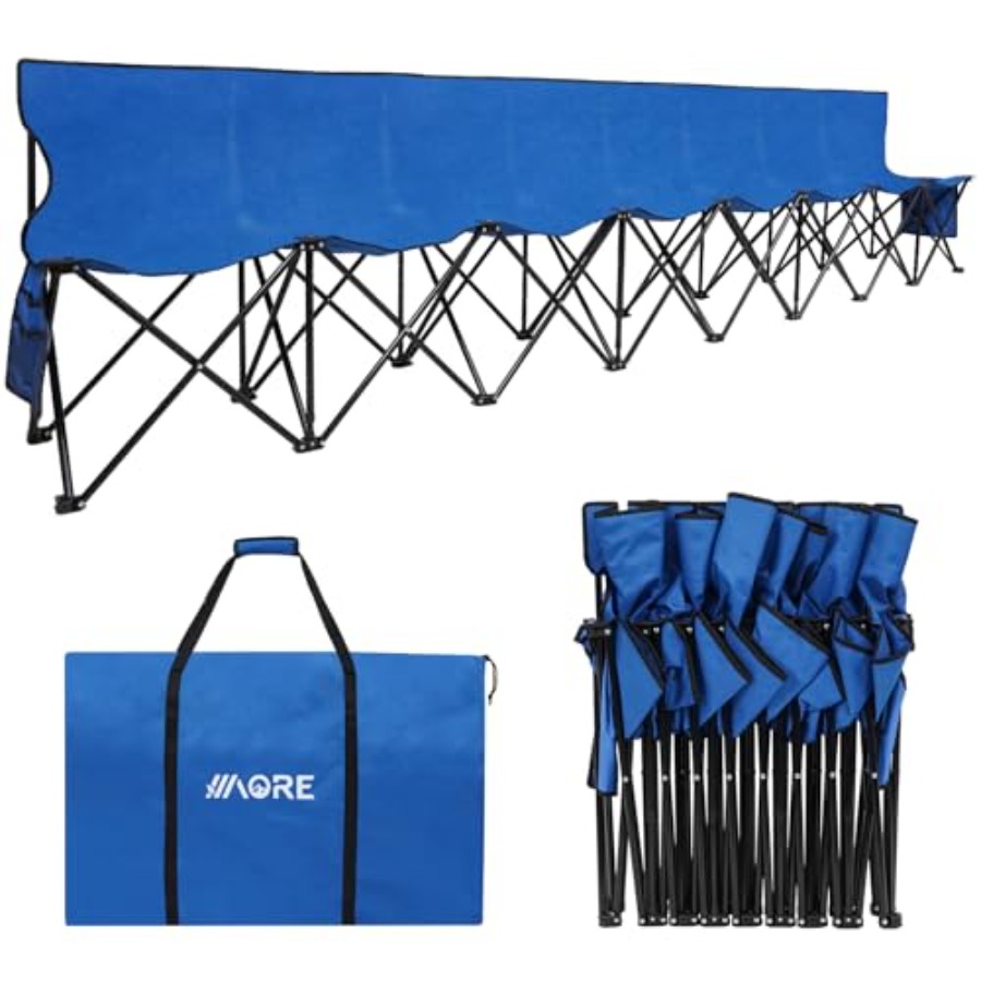 Portable Folding Bench, Foldab - đánh giá và giá Outdoor Sport Bench