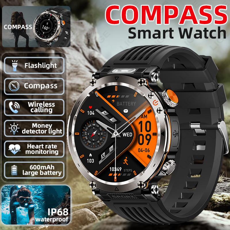 New Military Outdoor Smartwatc - đánh giá và giá Outdoor Sport Watch