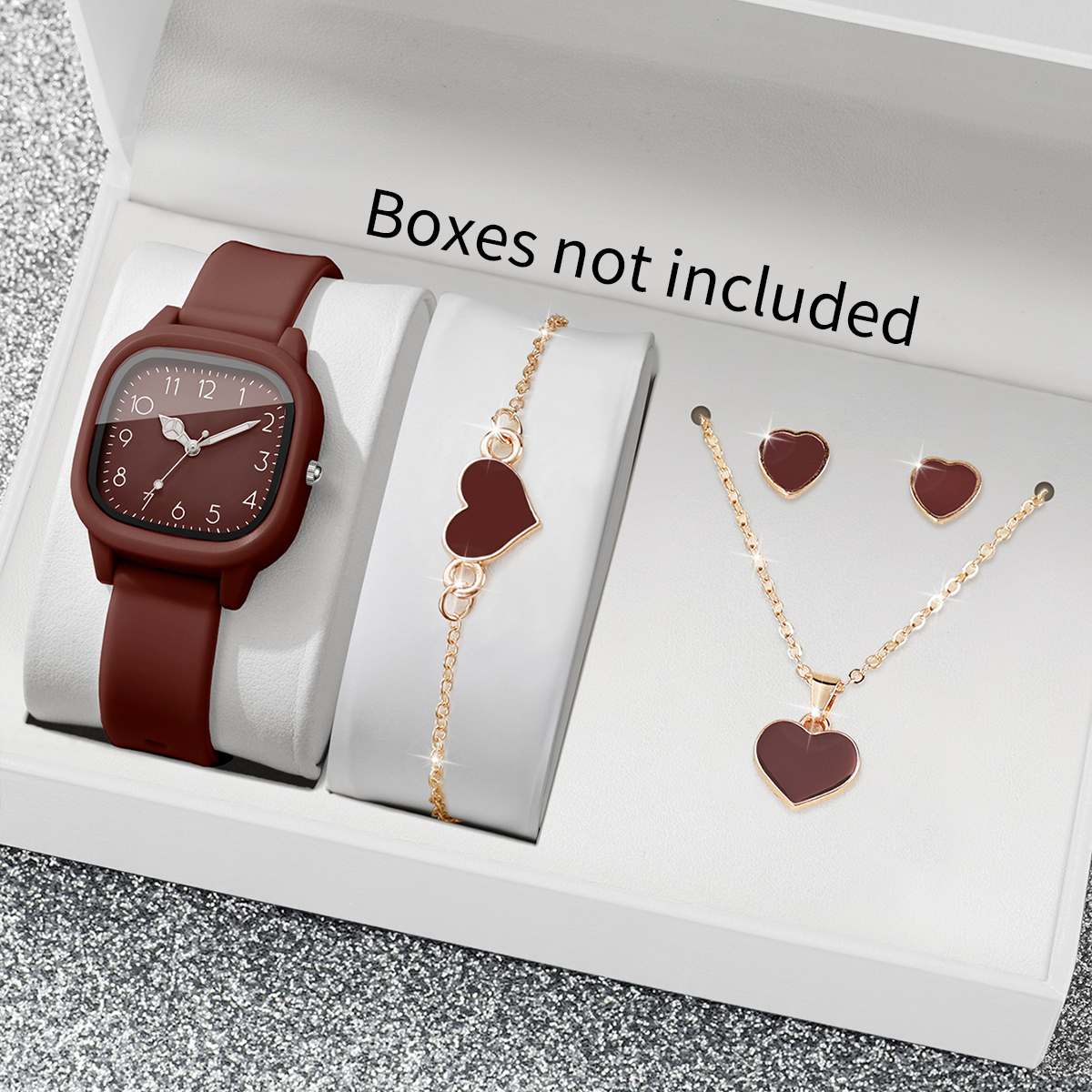 5PCS Fashion Women Watches Hea - đánh giá và giá Outdoor Sport Watch