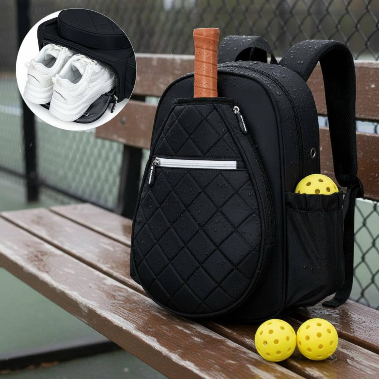 Quilted Pickleball Backpack Li - đánh giá và giá Outdoor Sports Shoes