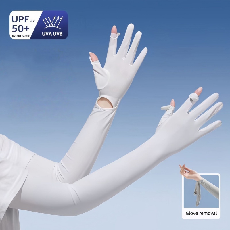 UPF50+ Ice Silk Sun Protection - đánh giá và giá Outdoor Sport Gloves