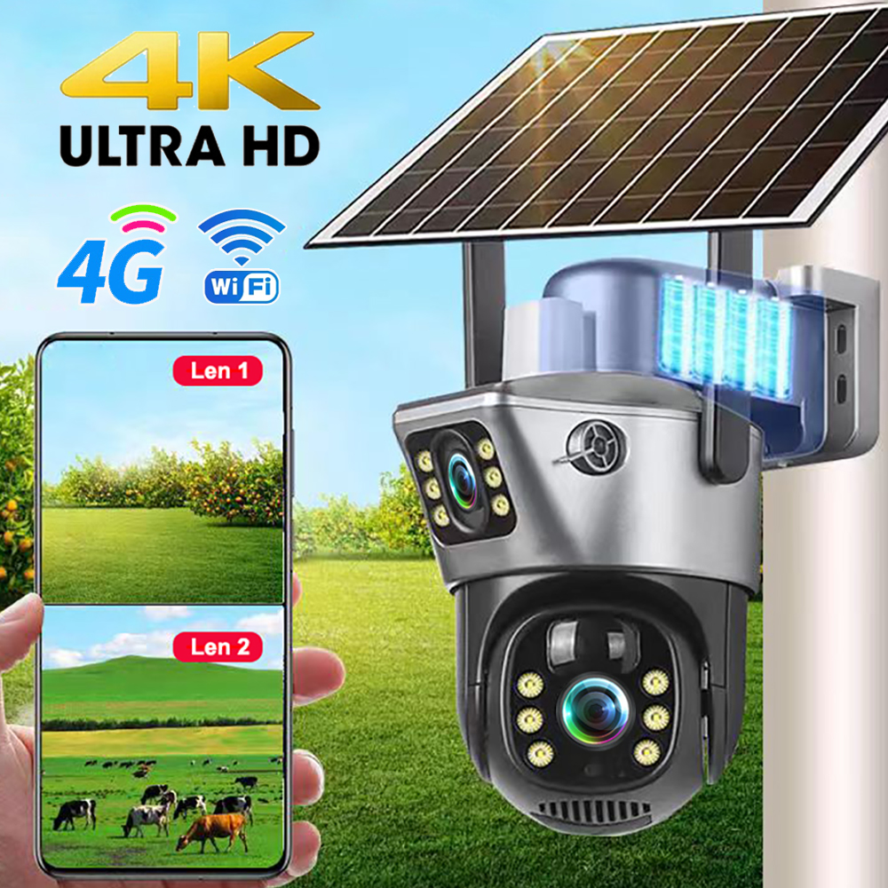 4G / WiFi Solar Camera Dual Le - đánh giá và giá Outdoor Sport Camera