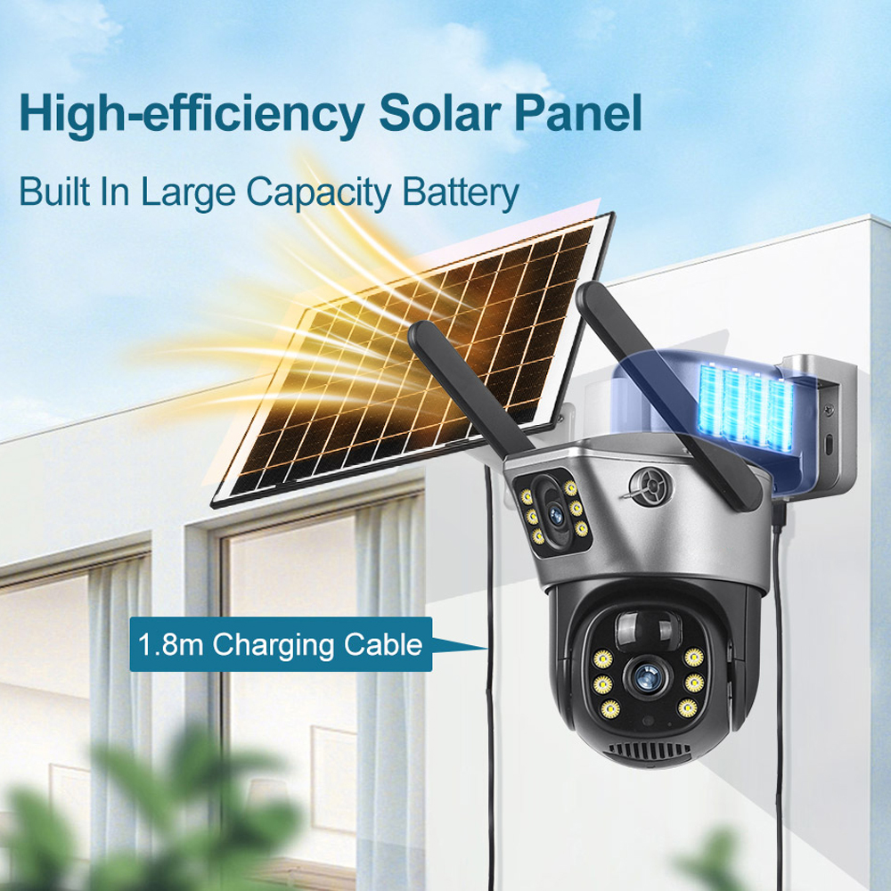 4G / WiFi Solar Camera Dual Le - đánh giá và giá Outdoor Sport Camera