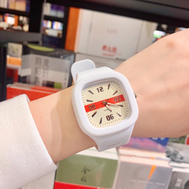 Square Silicone Electronic Wat - đánh giá và giá Outdoor Sport Watch
