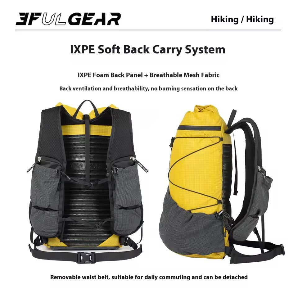 3F UL GEAR 20+5L Ultralight Ba - đánh giá và giá Outdoor Sport Climbing Gear