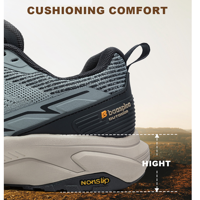 Baasploa Men Hiking Shoes Bran - đánh giá và giá Climbing Shoe Beginner