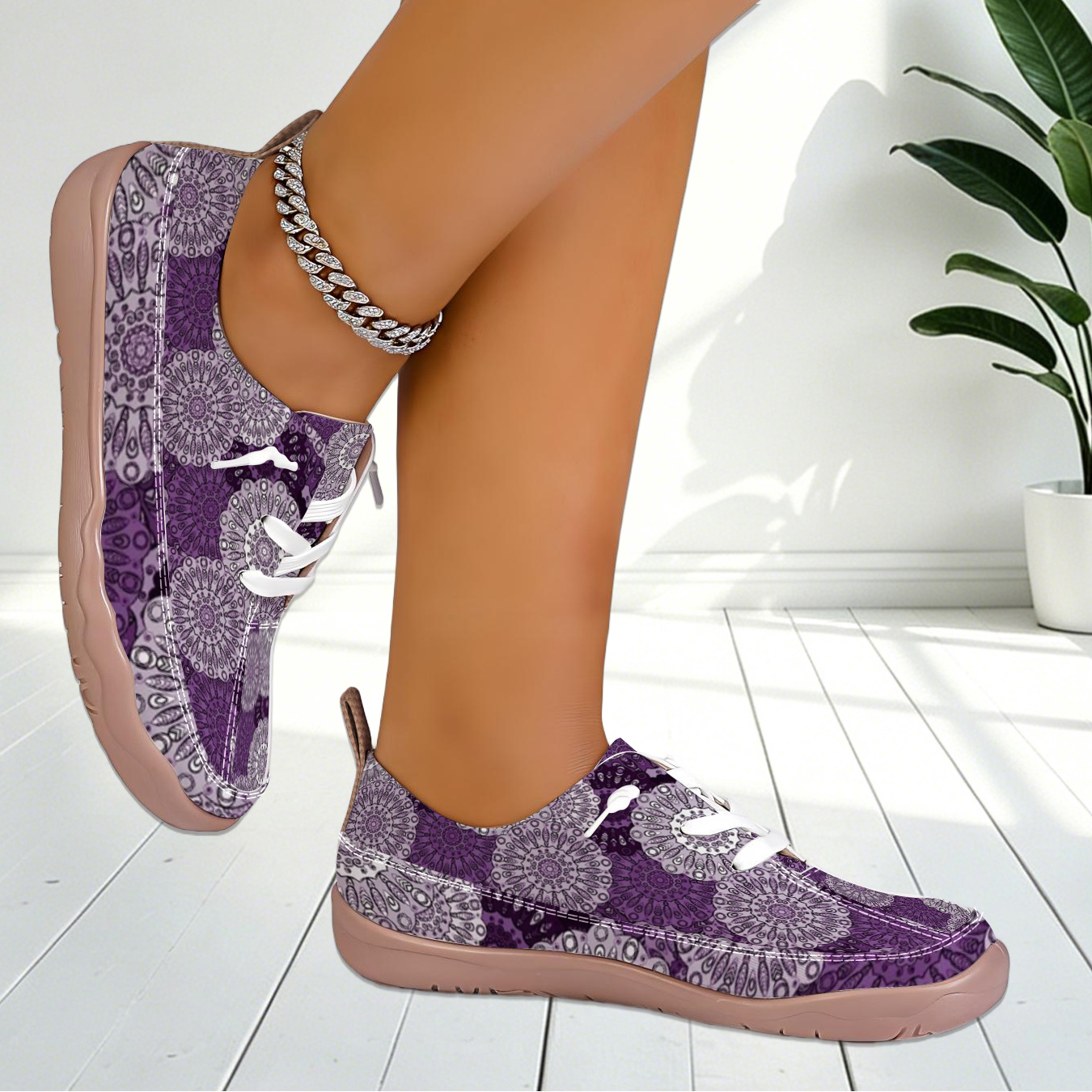 Women Geometric Print Wide Toe - đánh giá và giá Outdoor Sports Shoes